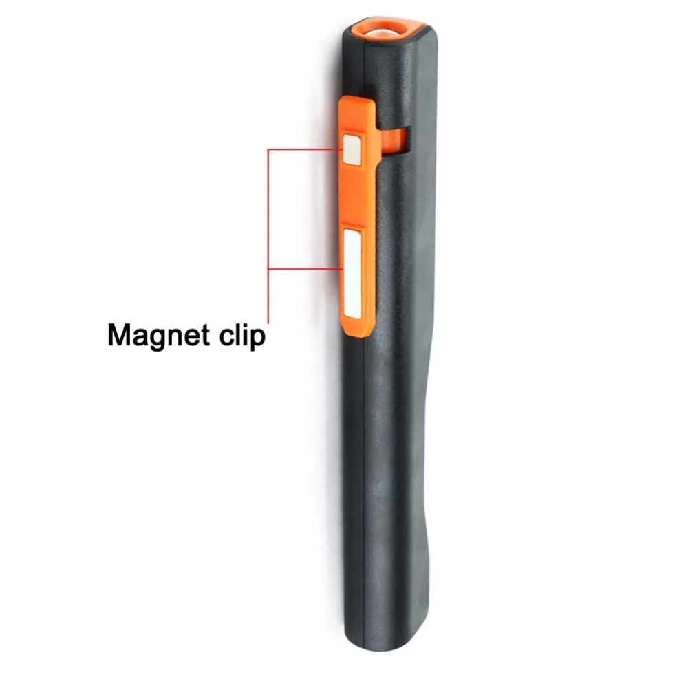 USB Charging LED Flashlight COB Rechargeable Magnetic Pen Clip Hand Torch Work Light For Camping Lanterna Tactical Night Light