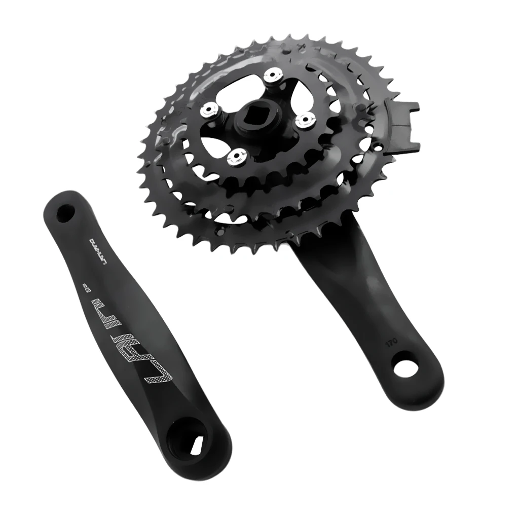 Removable Road Bike 24-34-42T MTB Bicycle Crank Crankset Chain Wheel 170mm