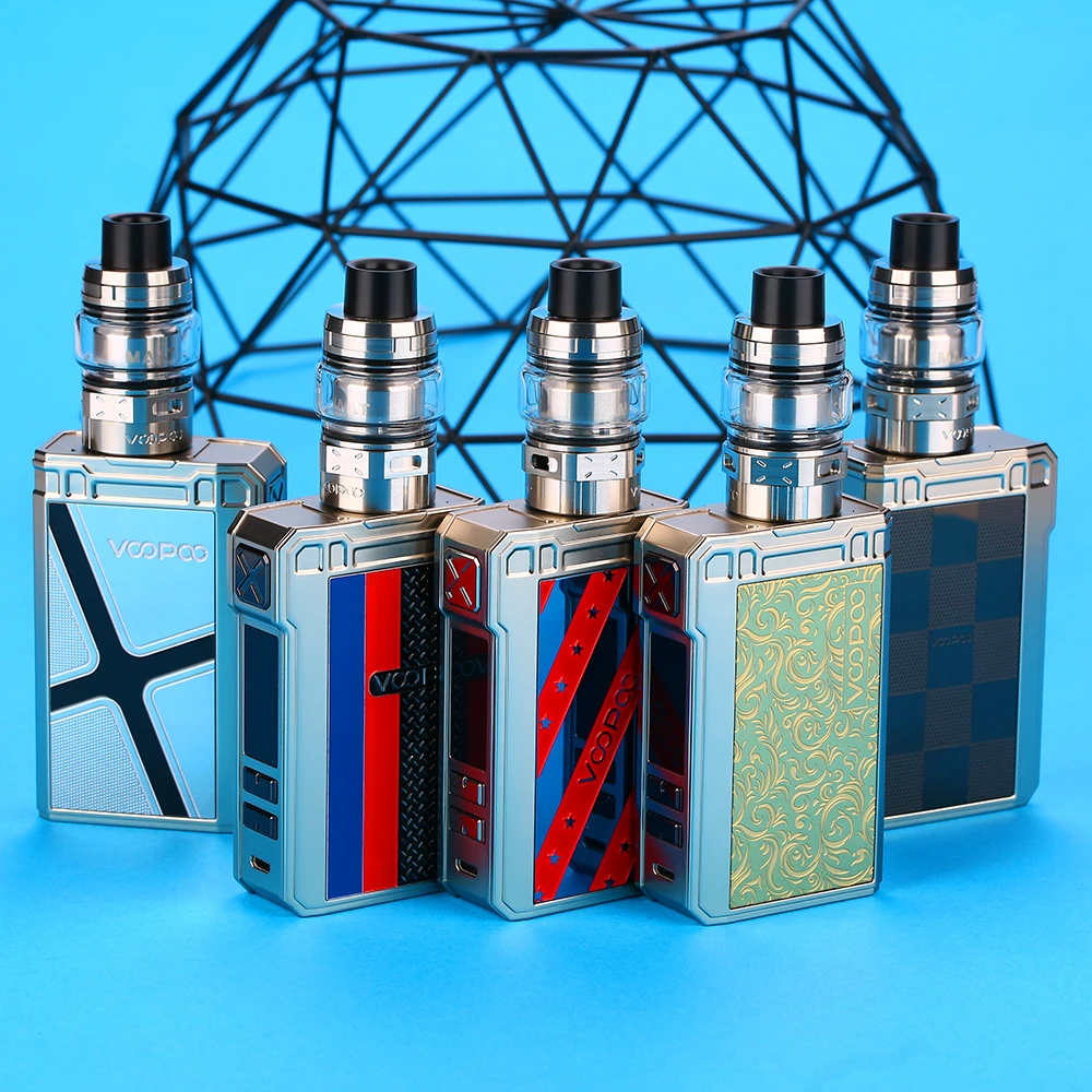 Оригинальный набор VOOPOO Alpha Zip с боксмодом 180 вт и баком Maat 2 мл/4 мл чипом GENE.Fit Voopoo vs