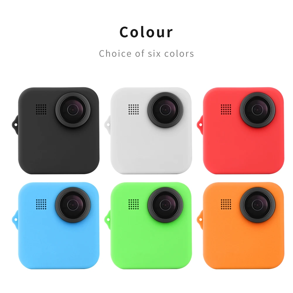 Аксессуары для GoPro Hero 8 Max спортивный силиконовый чехол камеры защитный кожи +