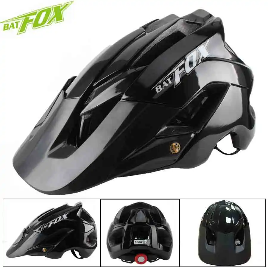 BATFOX 2019 Bicycle Helmet Men Women Road Mountain MTB Helmet Ultralight Integrally-molded Cycling Helmet Casco Ciclismo