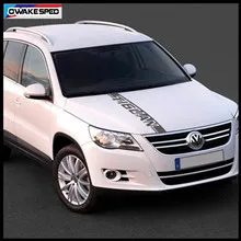 For-Volkswagen-TIGUAN-Car-Hood-Bonnet-Stripes-Racing-Sport-Styling-Sticker-Auto-Engine-Cover-Decor-Vinyl
