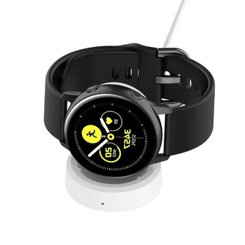 

USB Wireless Charger Stand for -Samsung -Galaxy Watch 3 41mm/45mm Active 1/2