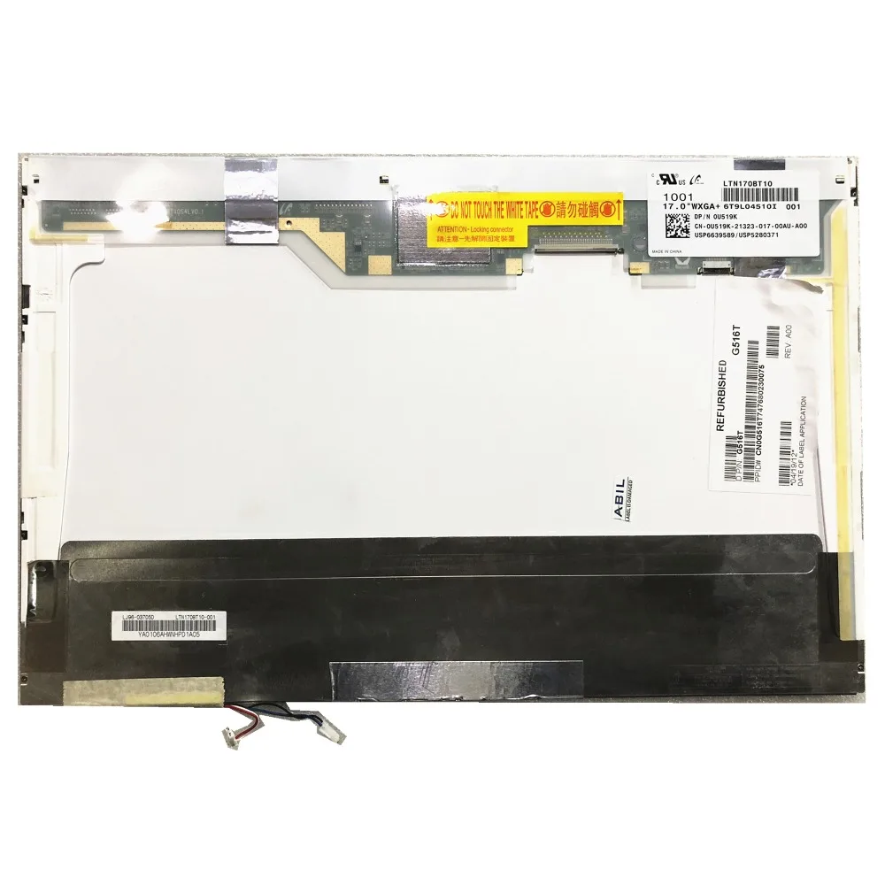 LTN170BT10 LTN170BT10-001 17," wxga+(1440*900) 2 CCFL ЖК-экран для ноутбука