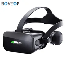 Rovtop 3D очки виртуальной реальности очки VRPARK J20 для iPhone Android смартфон игры с гарнитурой контроллеры Z4