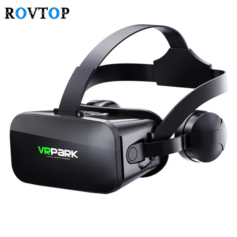 Rovtop 3D VR очки Виртуальная реальность VRPARK J20 для iPhone Android смарт-телефон игры с