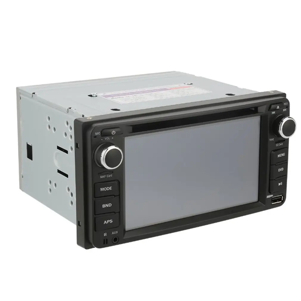 

6.2 inch Double Din In-Dash Digital Media DVD Car Display 7 Color Button LED Light Setting For Toyota