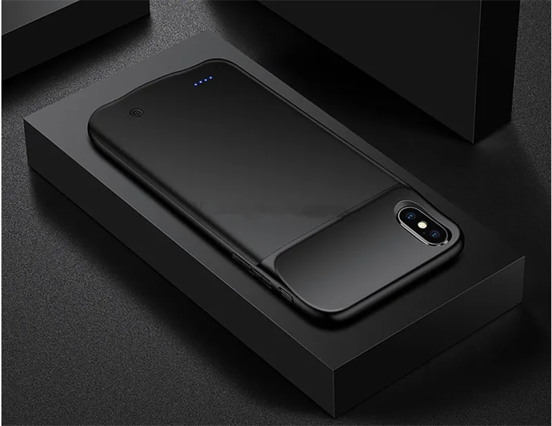 Батарея чехол для iPhone 6 6s 7 8 Plus power Bank Charing чехол для iPhone X XR XS Max противоударный аккумулятор зарядное устройство чехол Капа