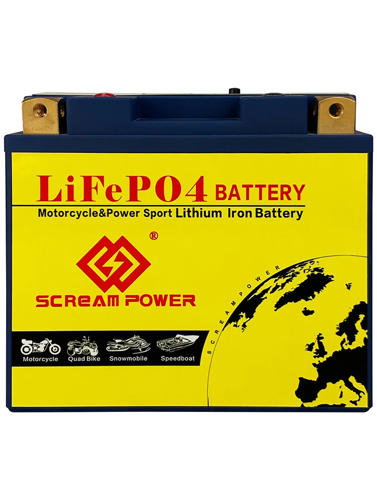 Modello 7S Lifepo4 Moto Batteria Agli Ioni Di Litio 12V 48Wh Cca 260A Batterie Al Litio Ferro Fosfato Scooter Ytz7S Ytz7S-Bs Ctz7S