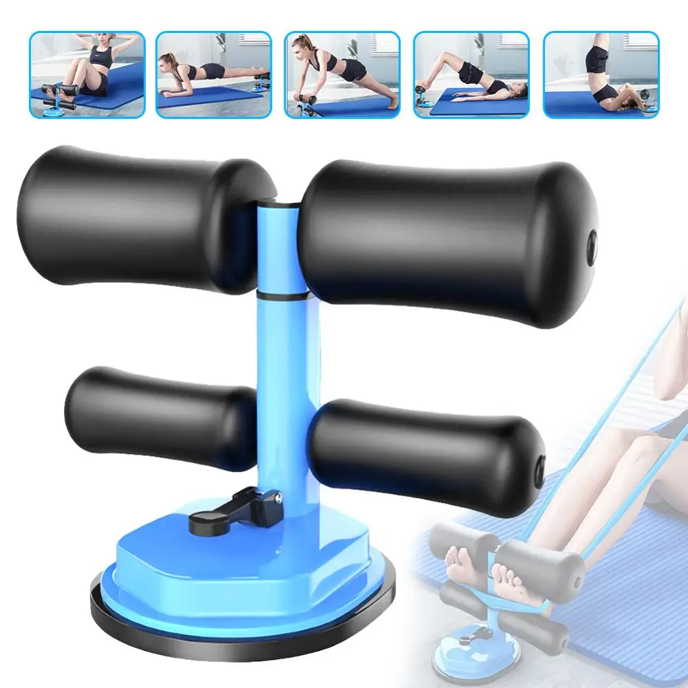 

Gym Sit-ups Aid Equipment Home Suction Cup Abdominal Curl Exercise Height Adjustment Sit-ups Push-ups Women Weight Loss Fitness