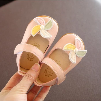 

2020 Autumn Baby Girls Shoes Cute Leather Soft Children Shoes Infant Toddler Shoes Comfortable Anti-Slip Bebe Fille Sneakers