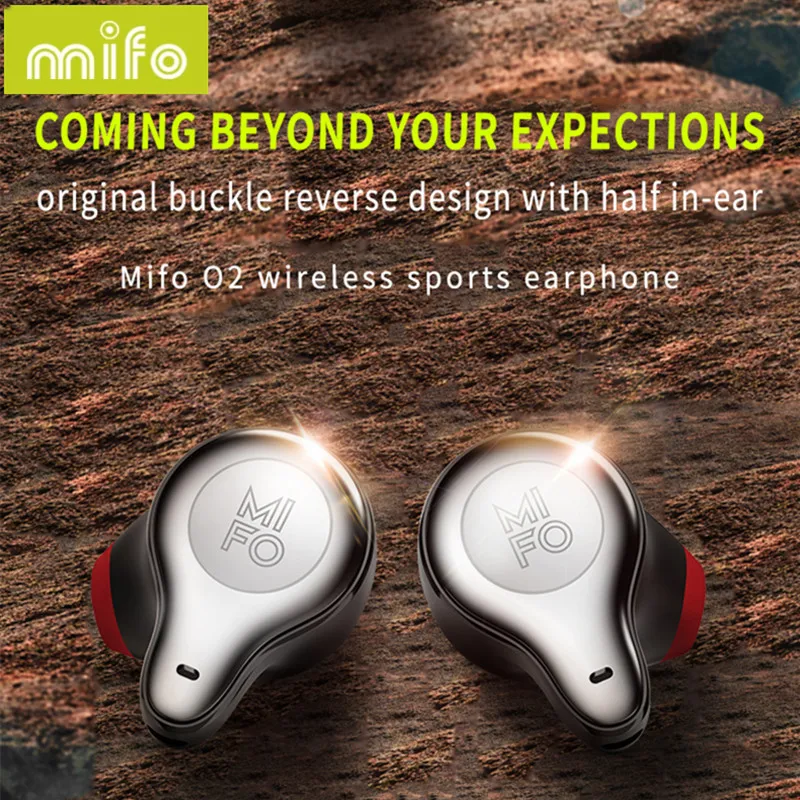 Новинка Беспроводная Bluetooth гарнитура Mifo O2 5 0 ipx5 водонепроницаемые мини наушники