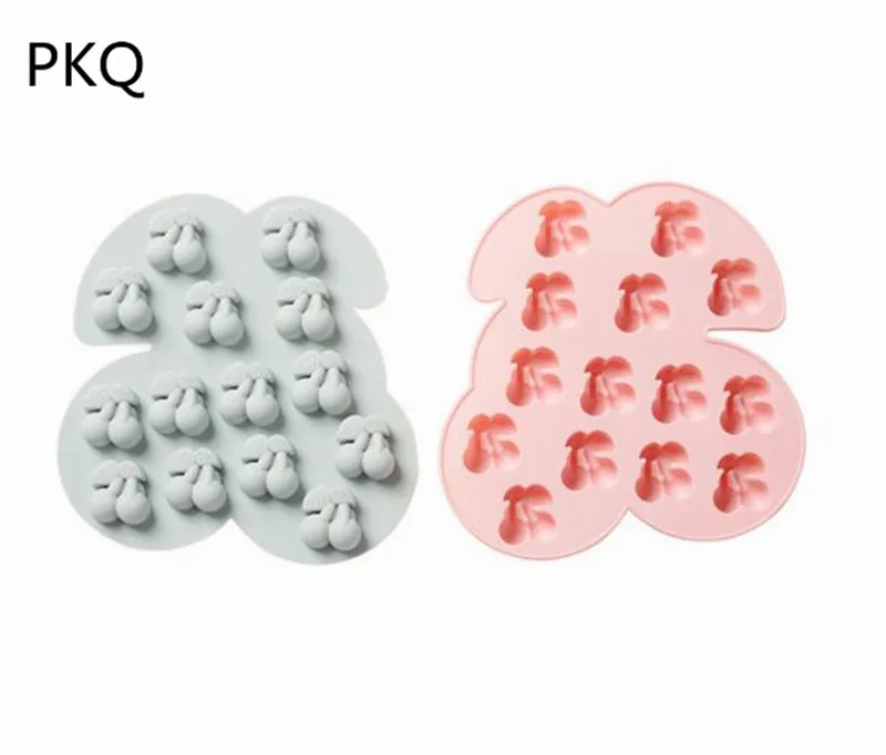 

3D Cherry Shape Silicone Soap Mold Form Chocolate Cake Mold Handmade Cake Fondant Decoration Soap Making Silicone Mold