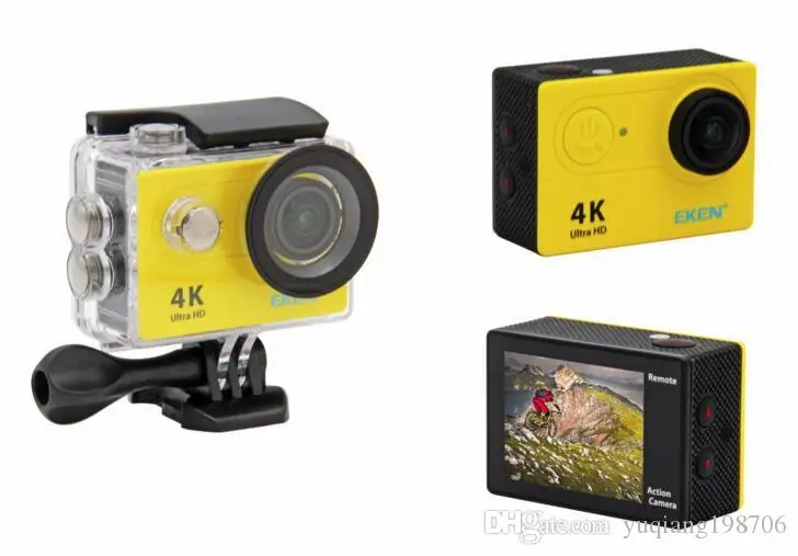 EKEN H9R with remote control Ultra HD 4K WiFi HDMI 1080P 2.0 LCD 170D pro Sports camera waterproof