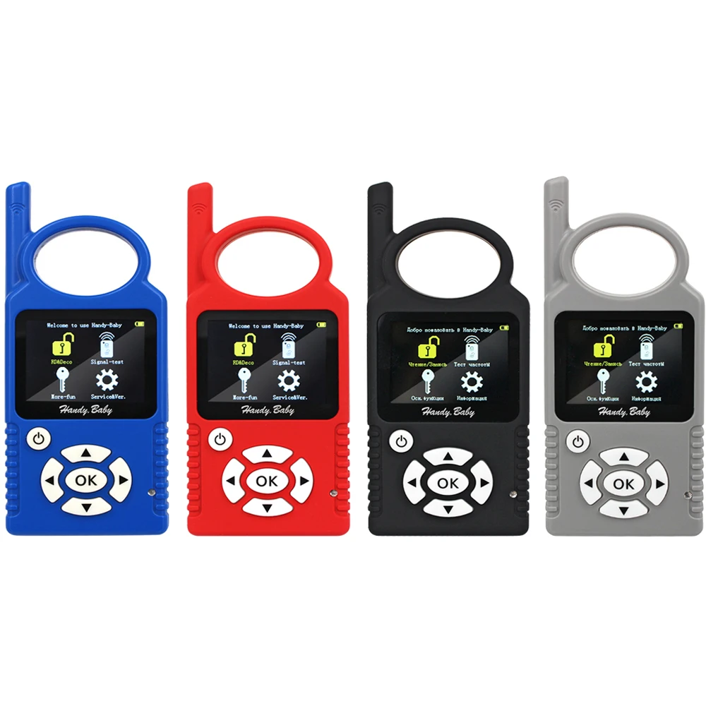 HandyBaby 3 Wifi - JMD – copieur de clé de voiture portatif, programmateur de clé automatique pour puce transpondeur 4D/46/48/G/KING/rouge, copie G/96bit 48