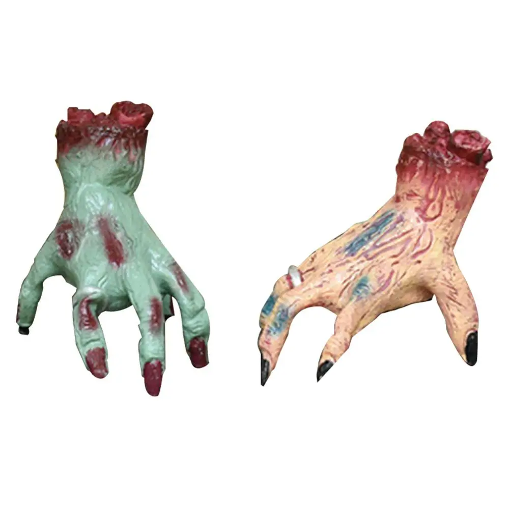 

Halloween Props Electric Toys Tricky Voice Control Walking Hand Horror Party Prank Props Zombie Hand for Bar and Haunted House