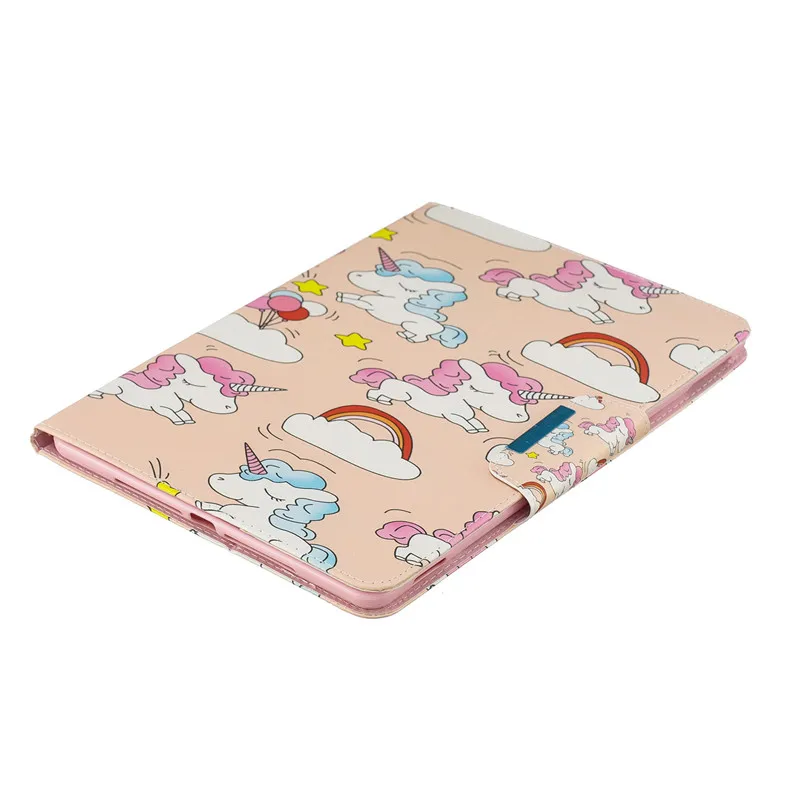 Модный чехол для планшета с фламинго, единорогом, пандой, Funda для iPad 10,2, чехол, кожаный чехол для iPad 10,2, чехол 7-го поколения
