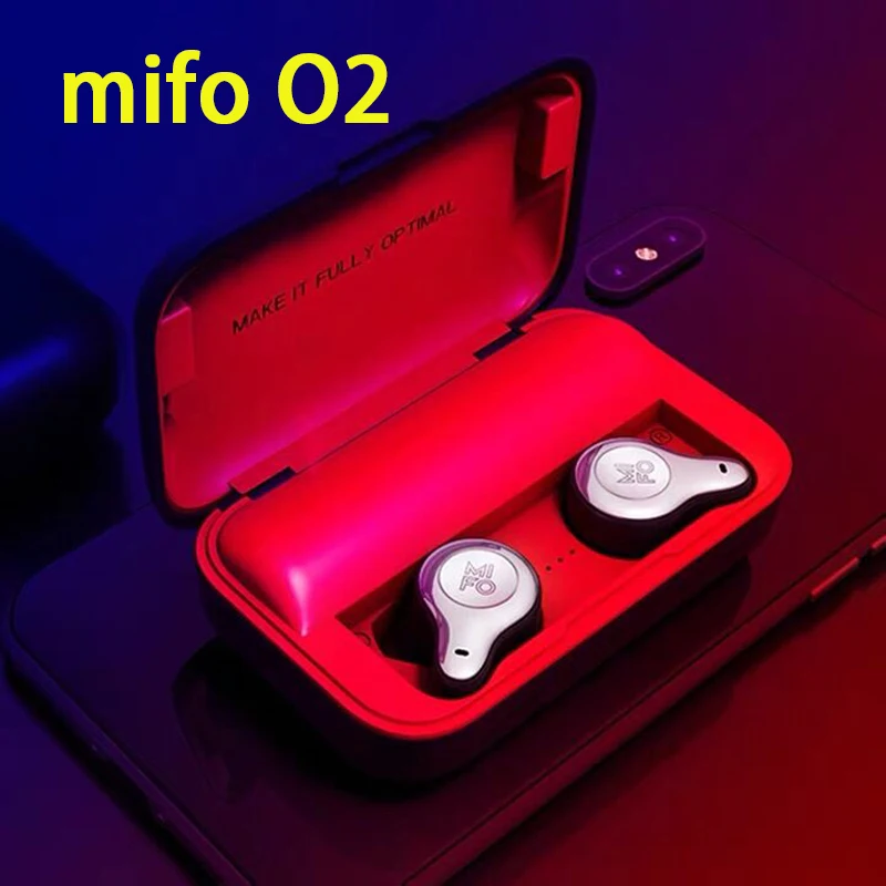 MIFO O2 Sports TWS 5.0 Stereo Ultra Mini invisible True Wireless Earbuds Bluetooth Earphones Smart Noise Reduction For Driver