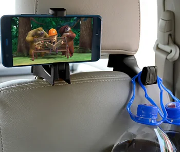 

2019 The New 1PCS Car Headrest Hook Phone Holder Seat Back Hanger For Toyota Corolla Camry CHR RAV4 avensis yaris auris Cruiser