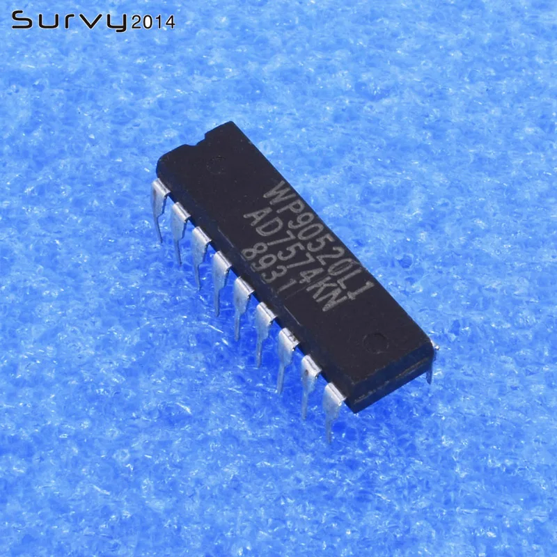1PCS/5PCS AD7574KN AD7574 DIP-18 CMOS uP-COMPATIBLE 8-BIT DAC diy electronics | Электронные компоненты и