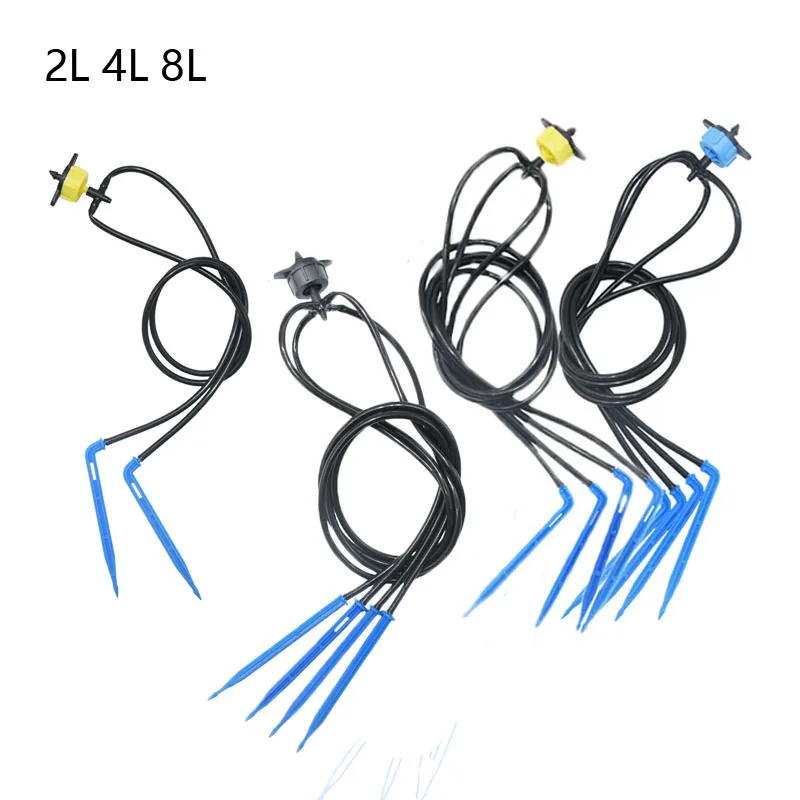 Barbed 1/4 3/8 1/2 3/4 1inch hose Quick connector 4/7mm 8/11mm 16mm 20mm 25mm water hose connector tap 1pcs