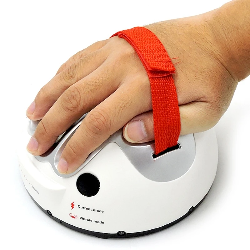 Upgrade Micro Electric Shocking Lie Detector, Tricky Novelty Polygraph Truth Tester for Family Partys Joke Game