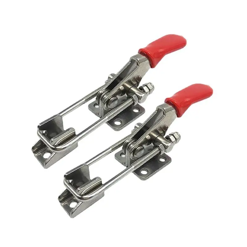 

WINOMO Toggle Latch Clamp Adjustable Heavy Duty Metal Case Door Trunk Tool Boxes Cabinet Toggle Latch For Home Office