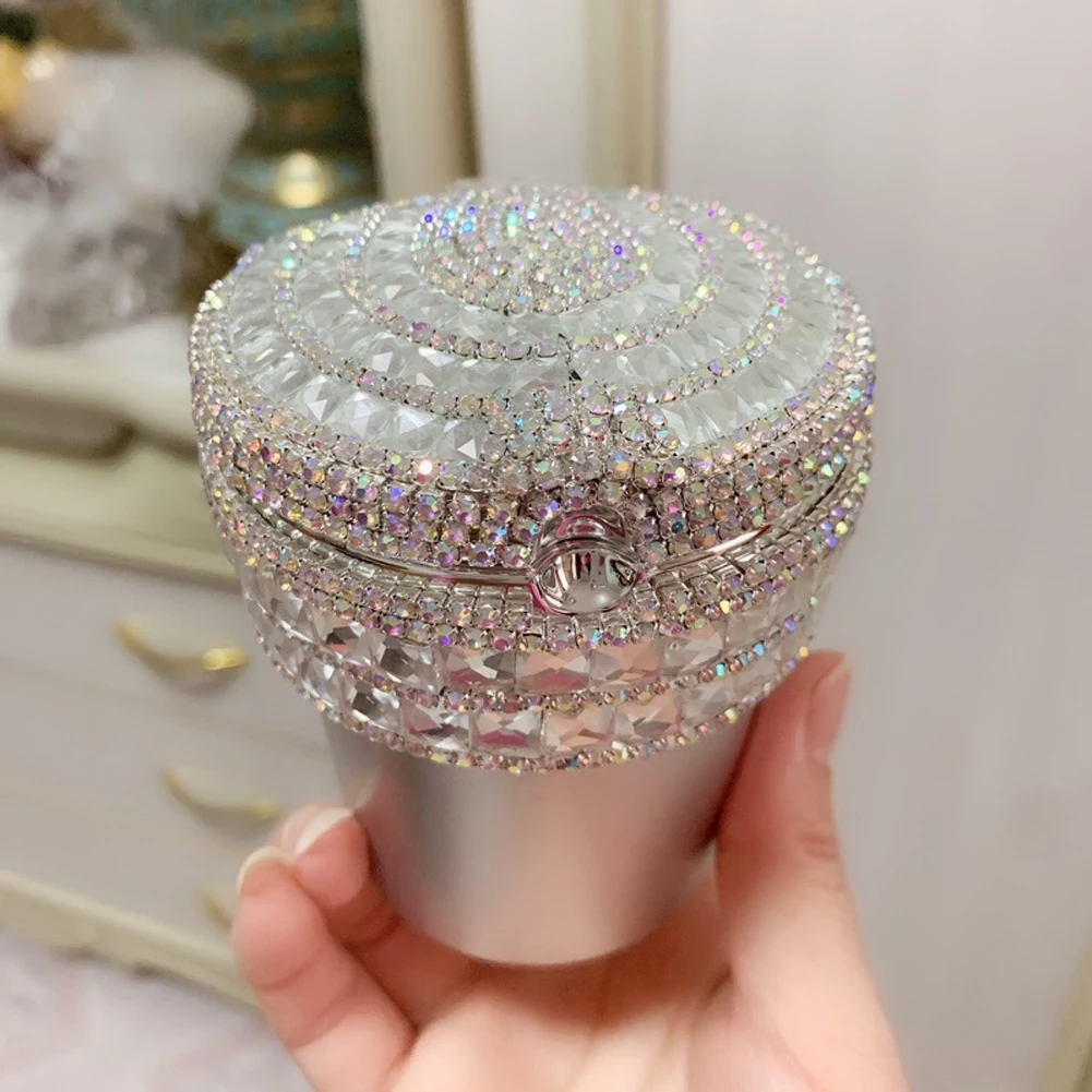 Светодиодная Люминесцентная пепельница для автомобиля с кристаллами Blu ray