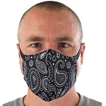 

1PC Dustproof Face Masks Windproof Foggy Haze Mouth Cover Pollution-proof Mouth Cover Washable and Reusable Facemask Mascarilla