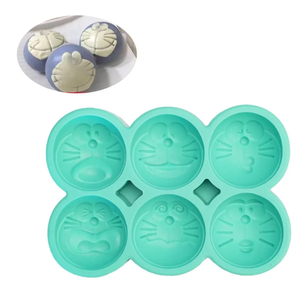1 PC194580 с гвоздями как кошка силиконовая форма для кексиков форма для помадки форма для украшения торта Форма для шоколада кухонная утварь