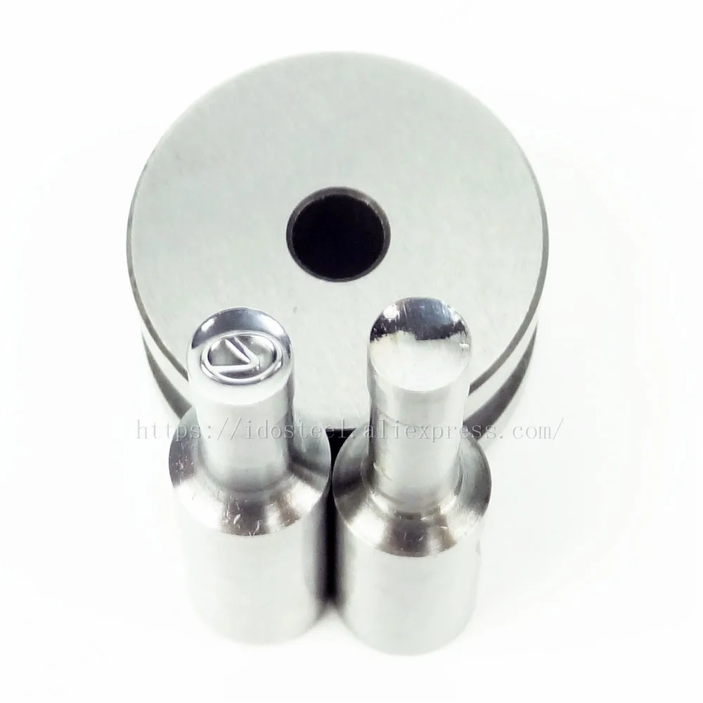 

6MM L blank 1.5T Milk Tablet Die Punch Press Mold Candy Punching Die Custom Logo Calcium Tablet Punch Pill Press Manual Die