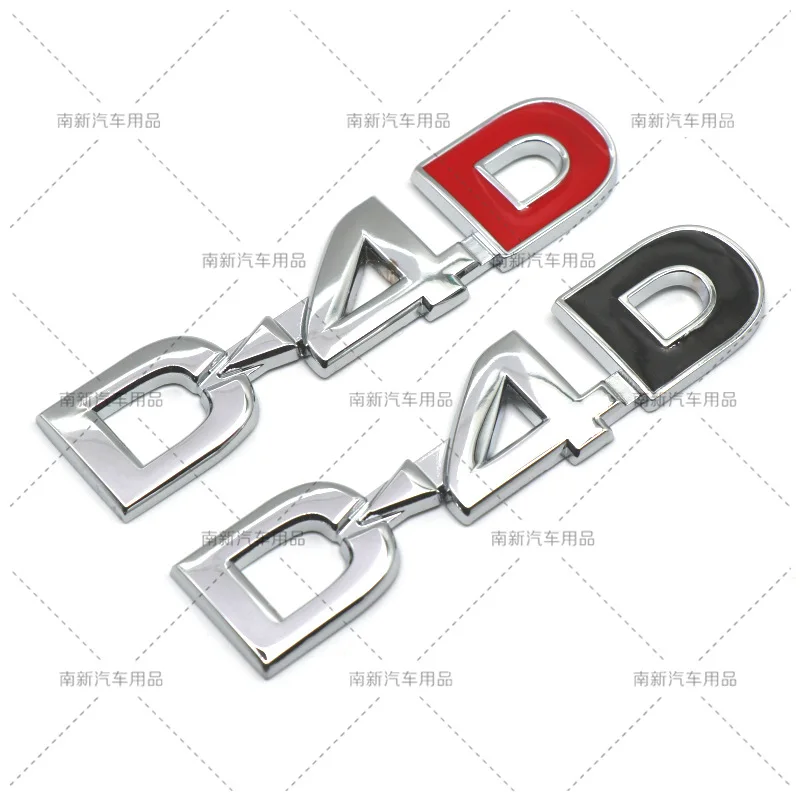 Металлический D-4D логотип автомобиля подходит для Toyota D-4D D4D бампер наклейки ярлыки для украшения