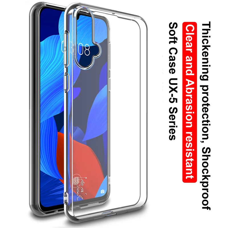Для huawei Nova 5 Pro прозрачный чехол huawei Nova 5 Чехол IMAK UX-5 кристальная задняя крышка для Fundas huawei Nova 5 Pro Чехол Nova5