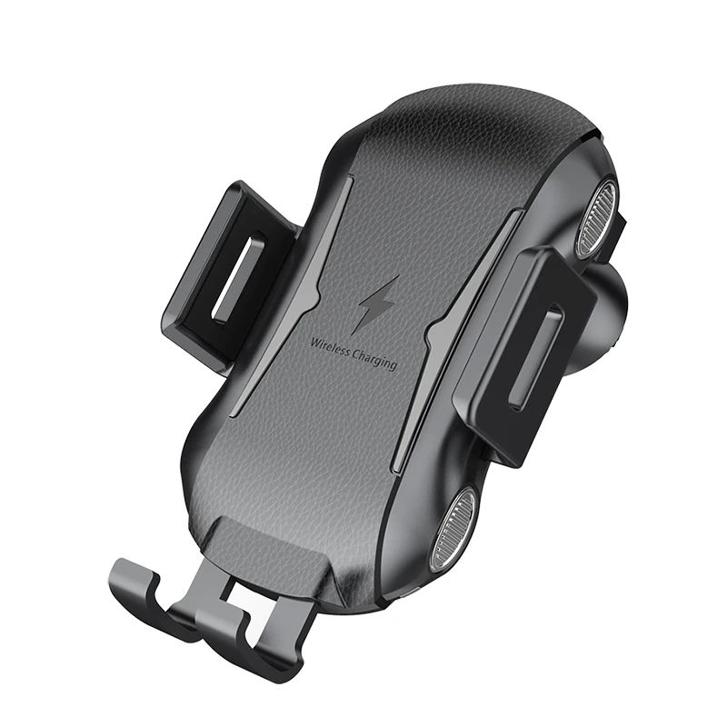 C20Air Vent clip Qi Беспроводное Автомобильное зарядное устройство с автоматическим зажимом 10 Вт Быстрый зарядный держатель телефона на вентиляции для iPhone 11 Pro XS XR X 8 Smasung S10 S9 - Тип штекера: C20Air Vent clip