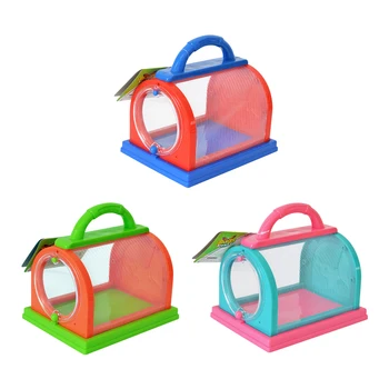 

Kids Insect Bug Cage with Tweezers Magnifier Observation Experiment Toys