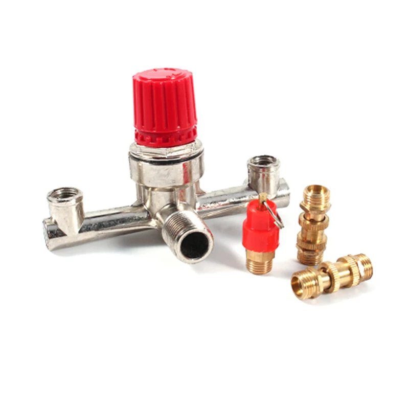 Outlet Tube Alloy Air Compressor Switch Pressure Regulator Valve Fitting Part Suit For Piston Air Compressor