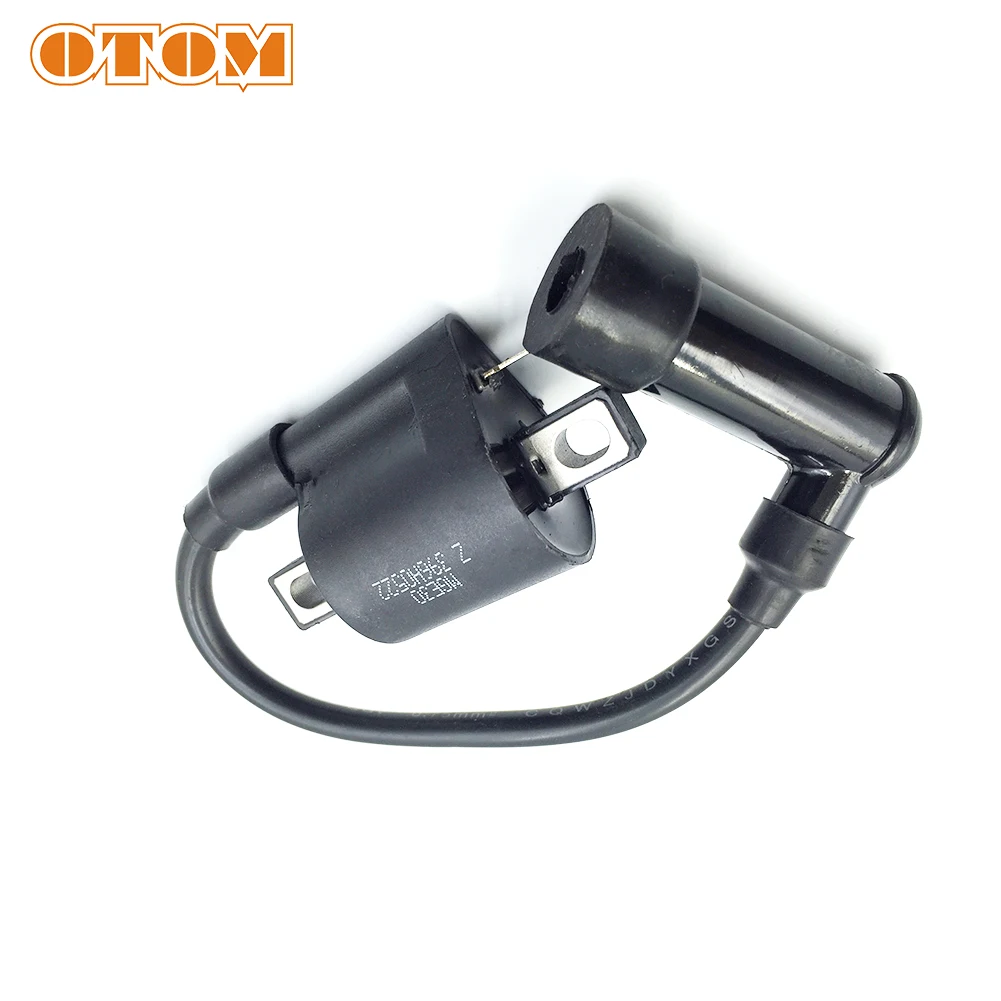 OTOM Motorcycle Ignition Coil Black High Quality For ZS177MM ZONGSHEN 250CC Engine NC250 NC450 KAYO T6 ZS250GY-3 4 Valves Parts