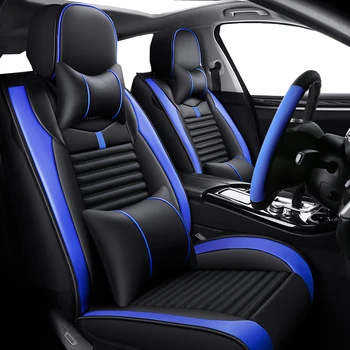 

Deluxe Leather car seat cover For mercedes w124 w245 w212 w169 ml w163 w246 ml w164 cla gla w639 accessories seat covers for car