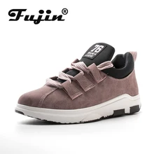 Fujin/Новое поступление года; женские кроссовки с круглым носком; женская повседневная обувь на плоской подошве; прогулочная обувь; удобная обувь; сезон весна-лето-осень