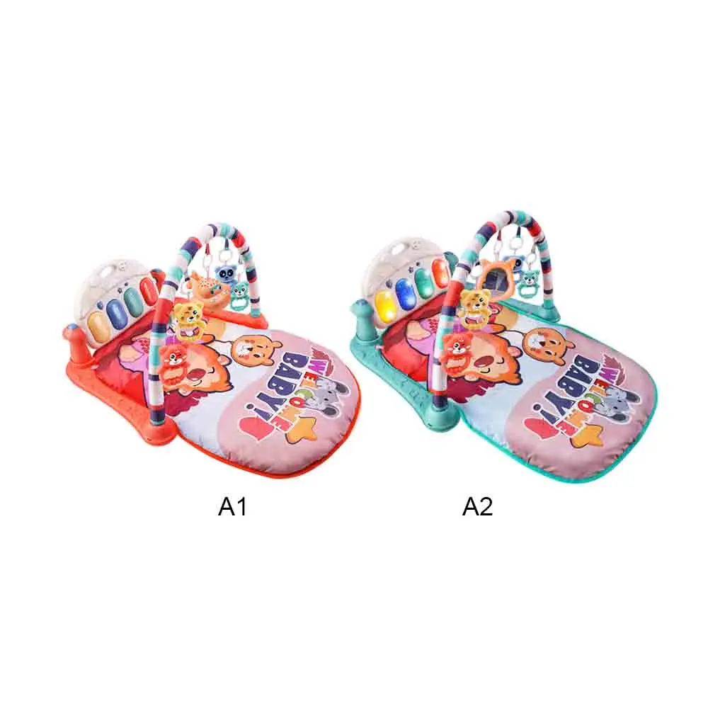 2 цвета, детский игровой коврик, детский коврик для раннего обучения с фортепианной клавиатурой/милый игровой коврик с животными, детский коврик для занятий ползанием в тренажерном зале, игрушки J75