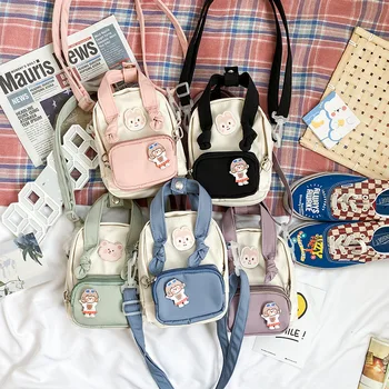 

Cute Handbags Shoulder Bags for Women 2020 New Fashion Female Crossbody Bags Cartoon Bookbag Messenger Bags for Teenage Girls