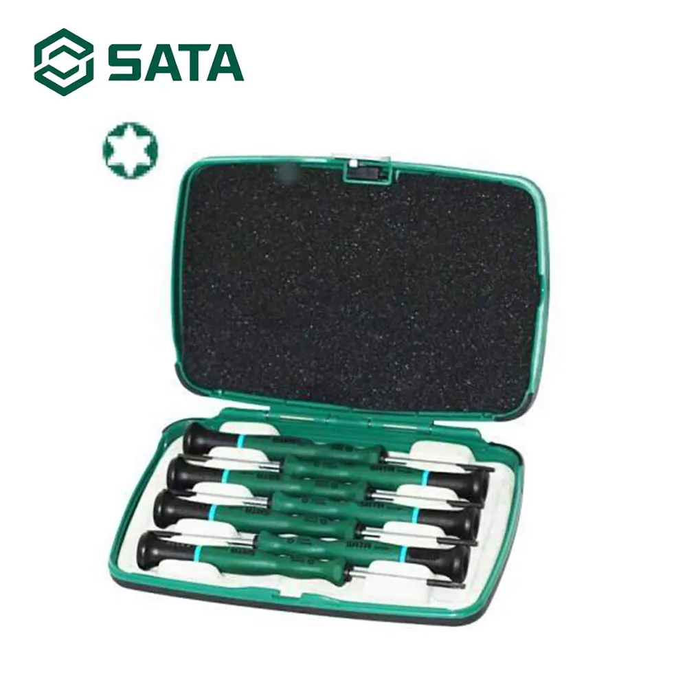 

SATA 7pcs Precision Screwdriver Set Torx Tips For Miniature clock Mobile Phone Notebook Repair Tool Set 09315