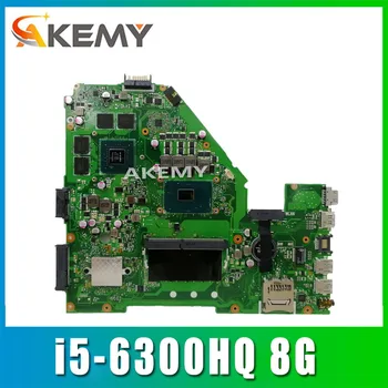 

8G RAM I5-6300HQ GTX950M X550VX Laptop motherboard for ASUS X550VX X550VQ W50V FH5900V Test X550VX mainboard test ok