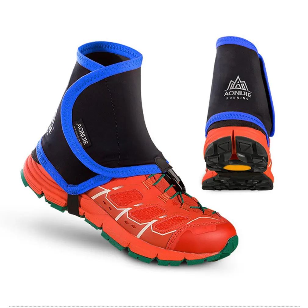 

Outdoor Unisex High Trail Reflective Gaiters Protective Sandproof Shoe Covers For Running Jogging Marathon Hiking 2019