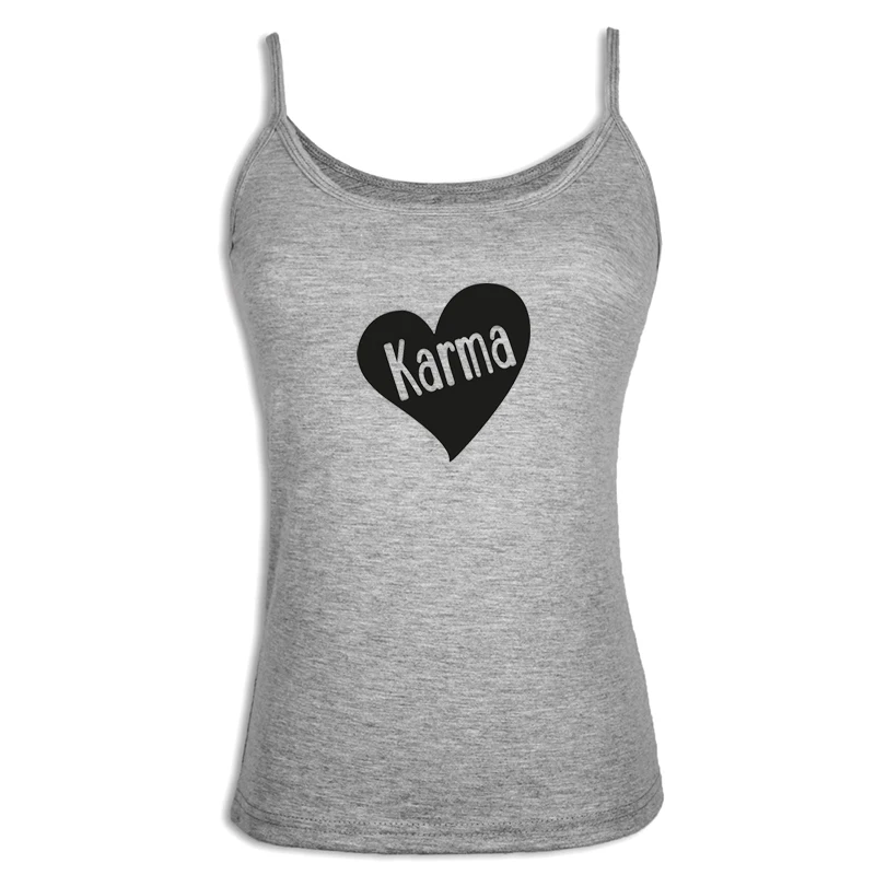 iaSingletS2086G Собака надписи MOM LOVE Heart футболки с надписью «I LOVE My Boyfriend Karma Place для грех сексуальные дамские, женские жилет из джерсовой ткани детский комбинезон из хлопка, топы на лямках - Цвет: iaSingletS2086G