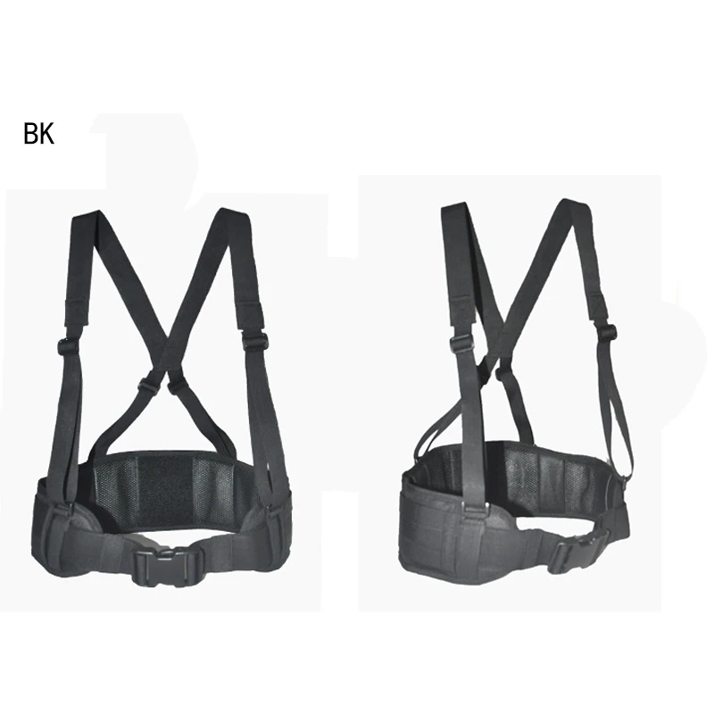 Tactical Molle Men's Army Special 1000D Nylon Military Belt Convenient Combat Girdle EAS H-shaped Adjustable Soft Padded