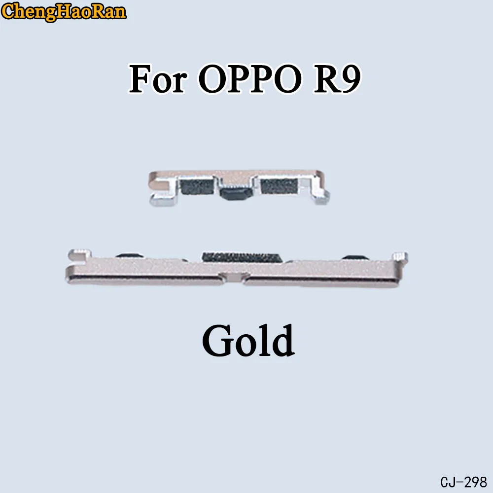 ChengHaoRan 1 шт. для OPPO R9 R9S R9S PLUS абсолютно набор боковых кнопок Кнопка питания+ переключатель громкости Кнопка Набор деталей