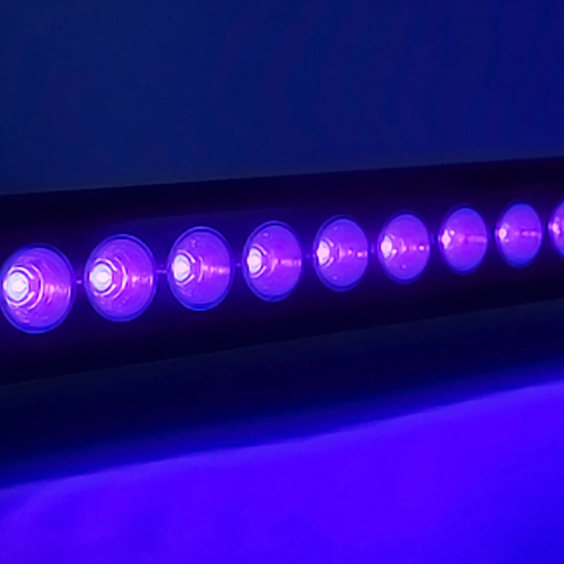 YSH 12 Светодиодный прожектор для дискотеки, ультрафиолетовая панель, вечерние лампы для диджеев, УФ-цветной светодиодный светильник, прожекторы для рождества, лазерный проектор, сценическая настенная шайба, Lig