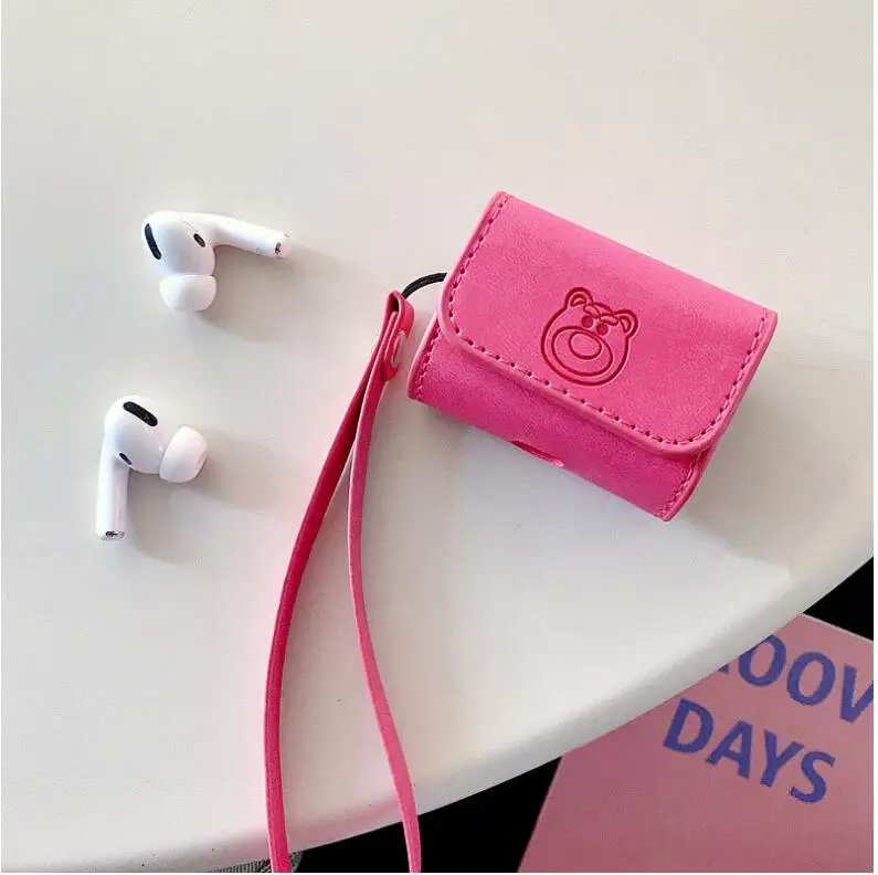 L 3D чехол для наушников для Airpods Pro чехол силиконовый чехол сумка Мультяшные наушники/Earpods чехол для Apple Air pods Pro 3 зарядная коробка - Цвет: L