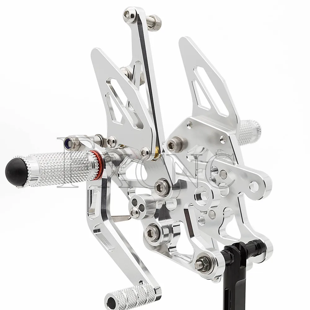 Для YAMAHA FZ1 2006- FZ8 2010-2013 CNC алюминиевый сплав Подножка для мотоцикла Подножка педаль Peg задний Набор